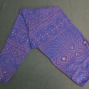 Navy and Coral Lularoe TC leggings NWT